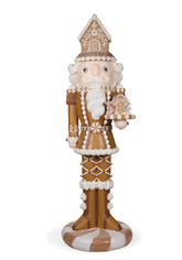 186cm Piped Gingerbread Nutcracker
