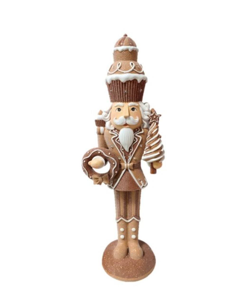 LED Gingerbread Nutcracker - 61cm