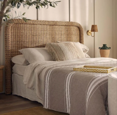 Long Island Rattan Bed Head
