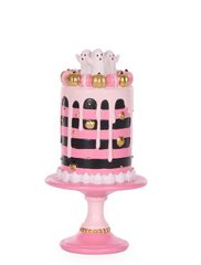 MINI PINK CANDY GHOSTS CAKE