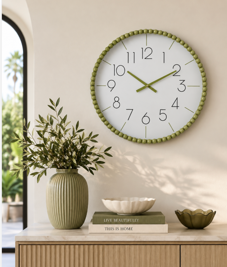 Clementi Metal Clock 60cm